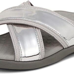 Cross Strap Slide Sandals